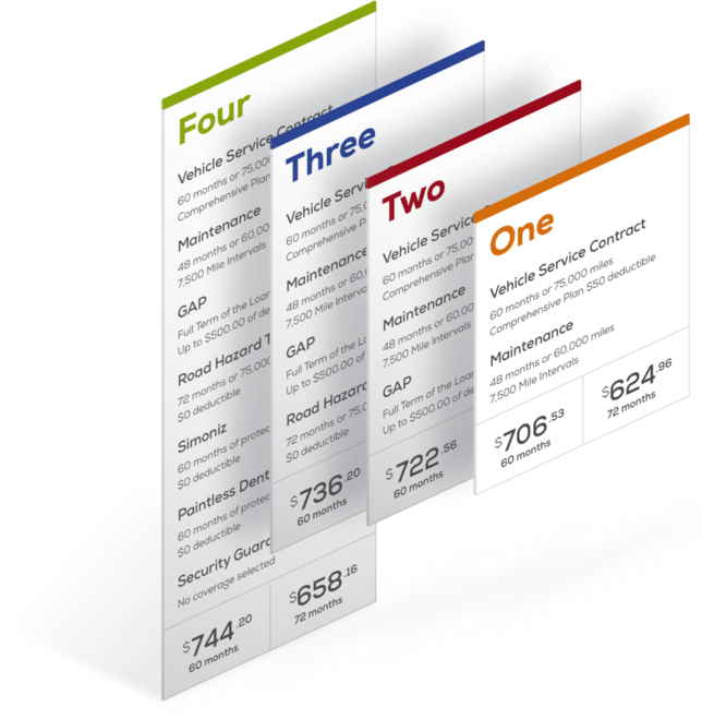 Horizontally stacked Showcase app cards.